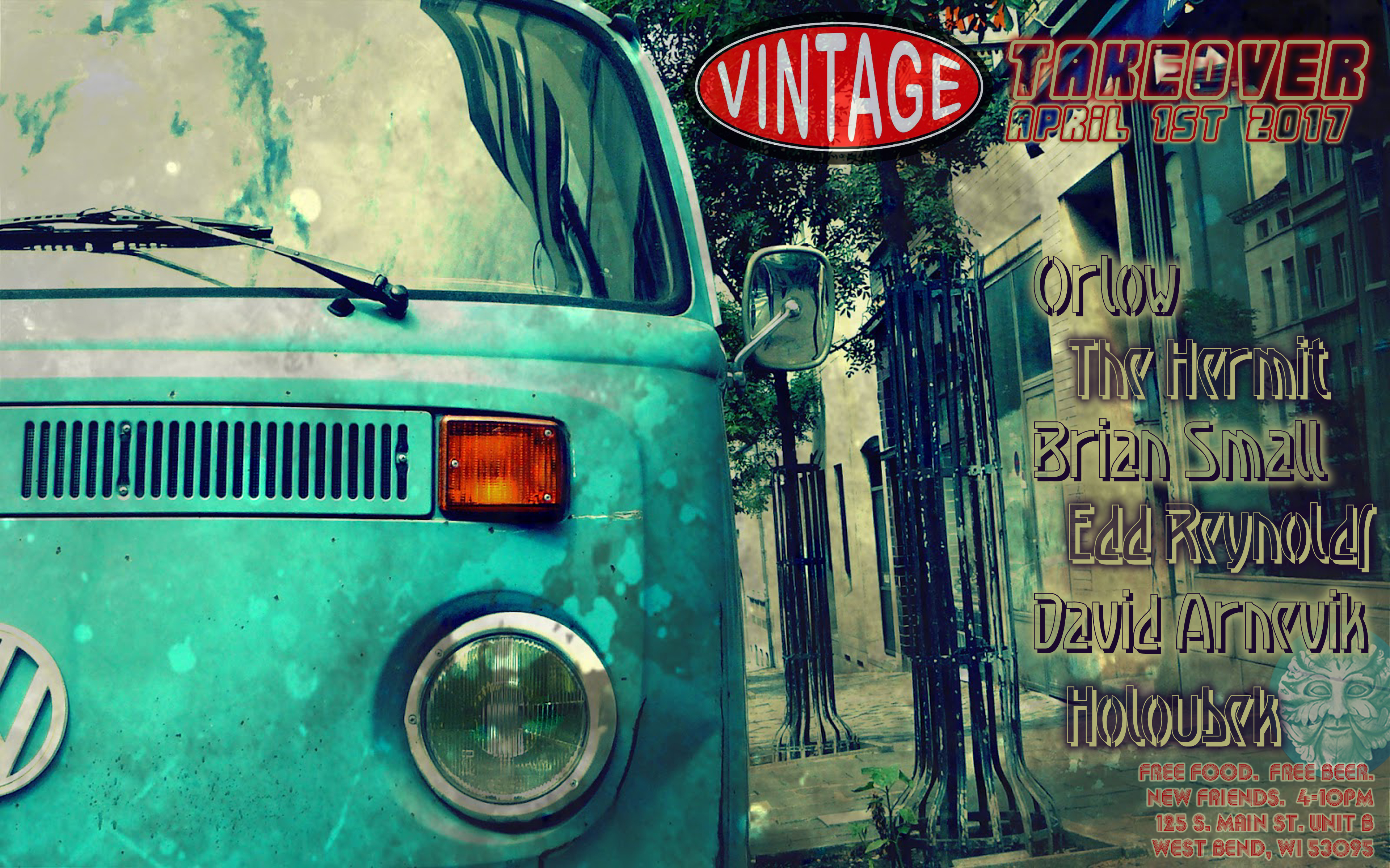 The Hermit - Live at Vintage Records 4-1-2017 JUNGLE set