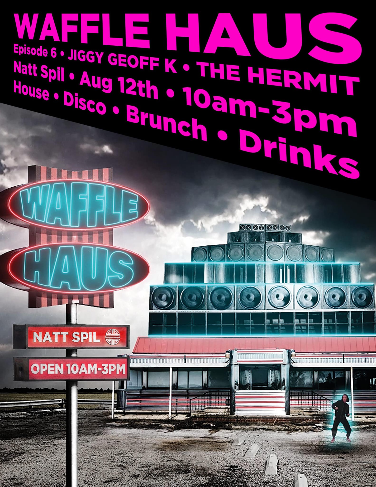 Vinyl Brothers (Geoff K vs The Hermit) - Live @ Waffle Haus 9-12-23 - 2nd Half