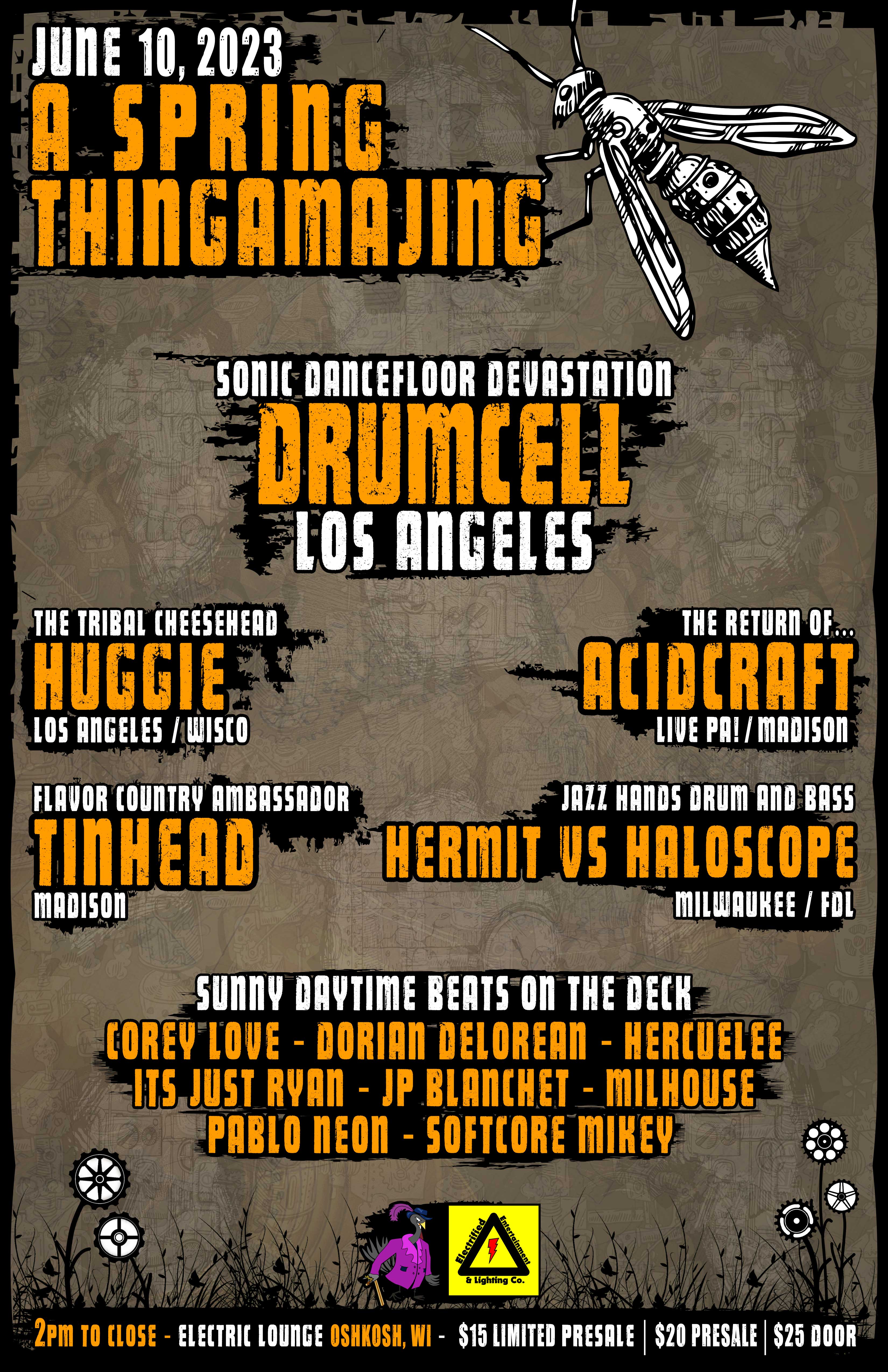 Haloscope vs The Hermit - Live @ A Springthingamajing